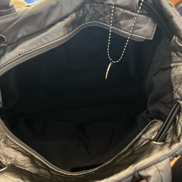 Silver/Gray  Shoulder Bag Alex Max Purse - Picture 4 of 5